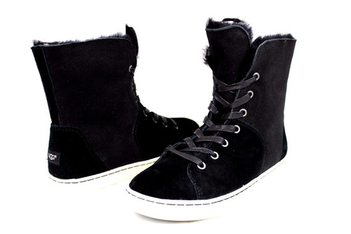 Ugg croft black suede - croft,