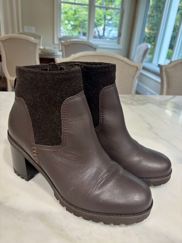 Ugg ladies brown leather - ladies,