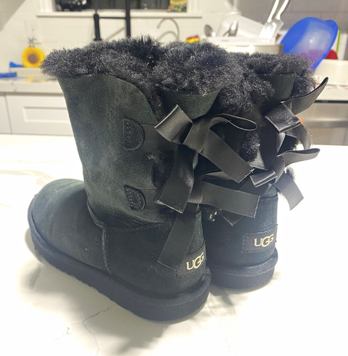 Ugg bailey bow women black - bow,