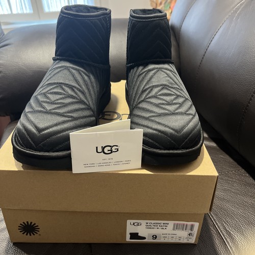 Ugg classic mini quilted satin - classic,