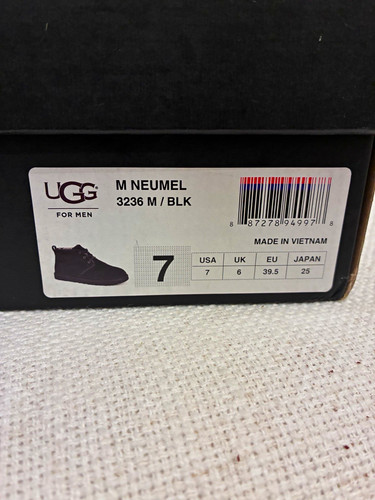 Ugg men black suede - ugg, men’s