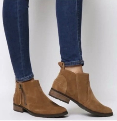 Ugg suede chestnut color - suede, ankle